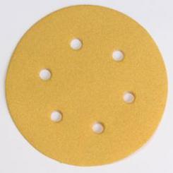 100x Klettscheibe SiC Korn 400 - STEARAT 150mm 6 Loch 