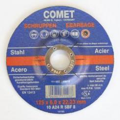 25x Schruppscheibe 125x6,4x22mm INOX 