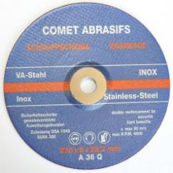 25x Schruppscheibe 230x6,4x22mm Stahl A30P 